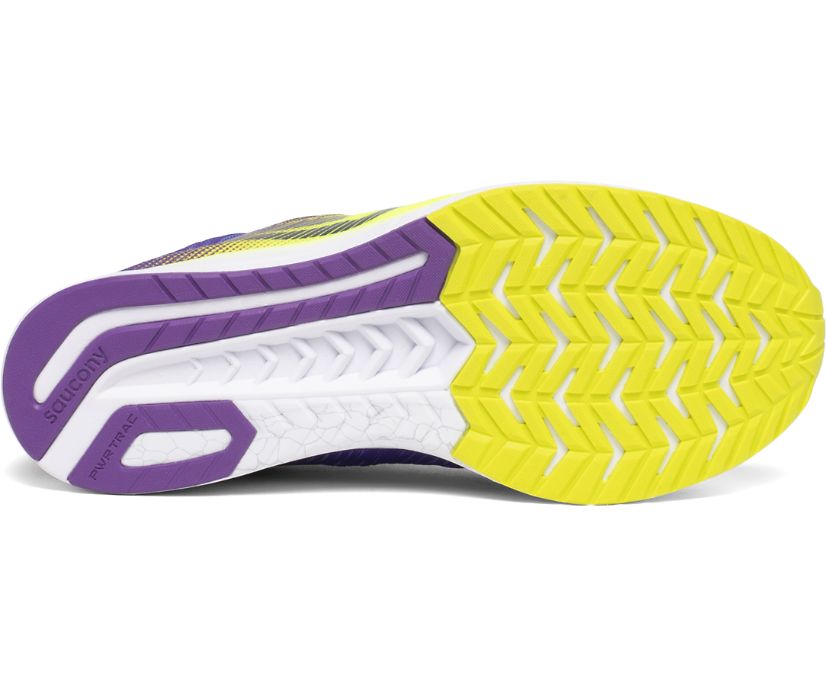 Saucony Fastwitch 9 Women's Running Shoes Yellow / Purple | AU 128BEXC